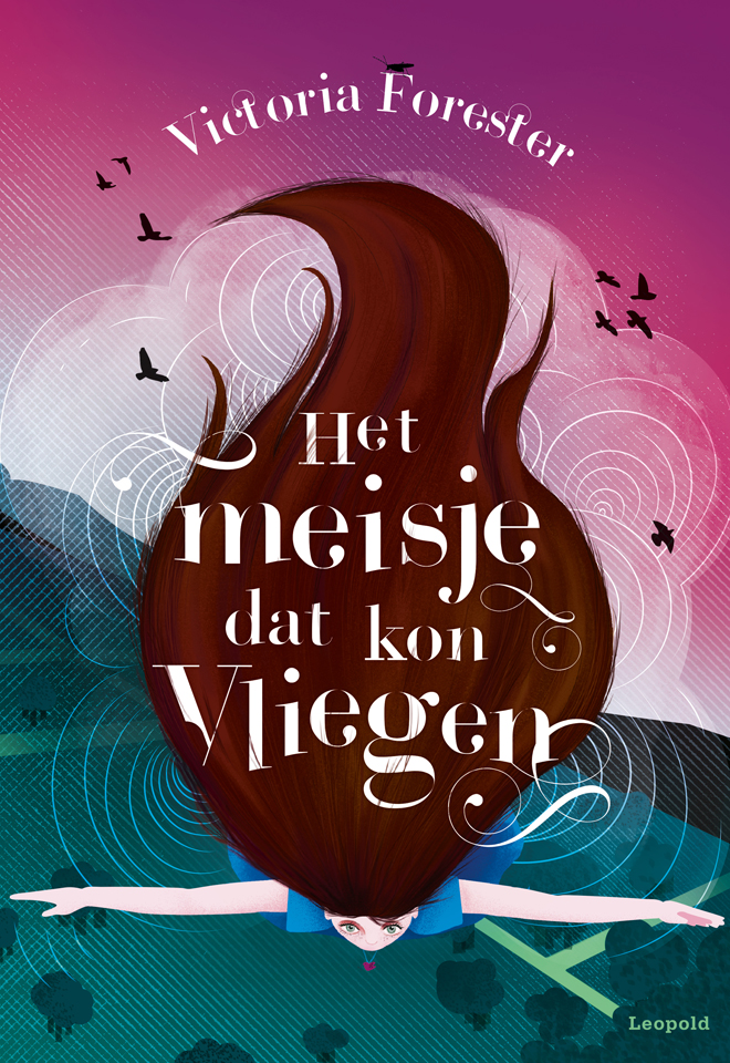 meisje vliegen